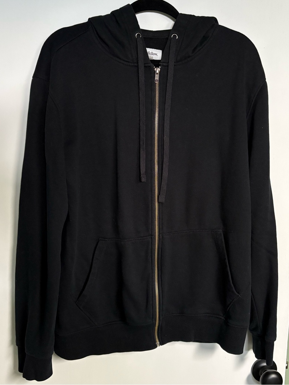 Goodfellow & Co Black Full-Zip Hoodie